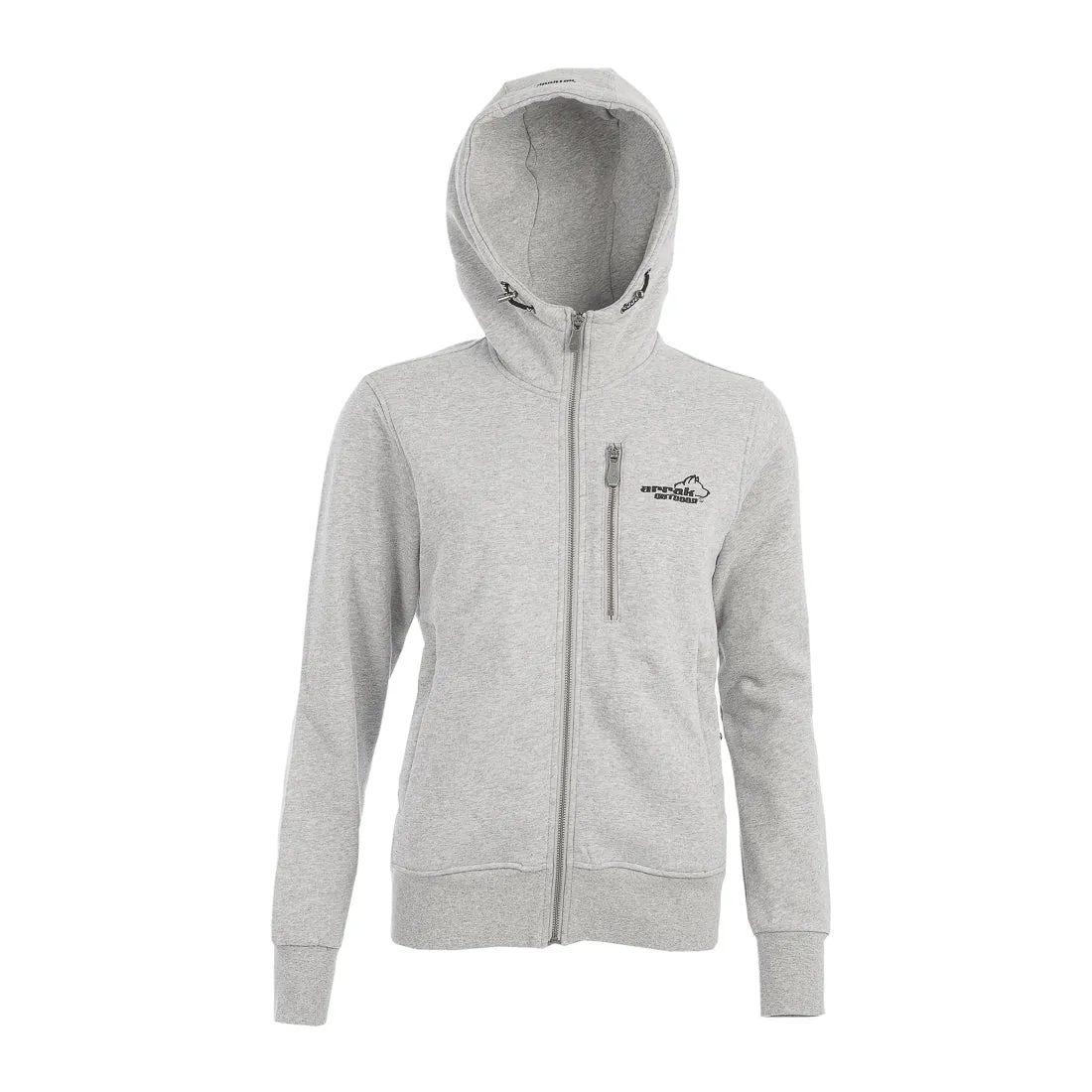 Sporty Hoodie Women (Gray Melange)