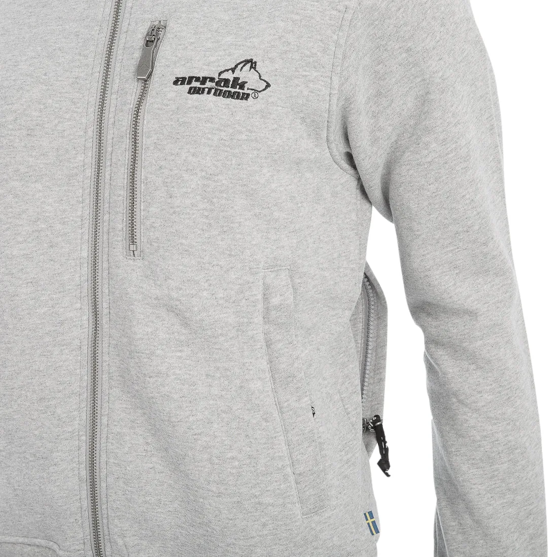 Sporty Hoodie Women (Gray Melange)