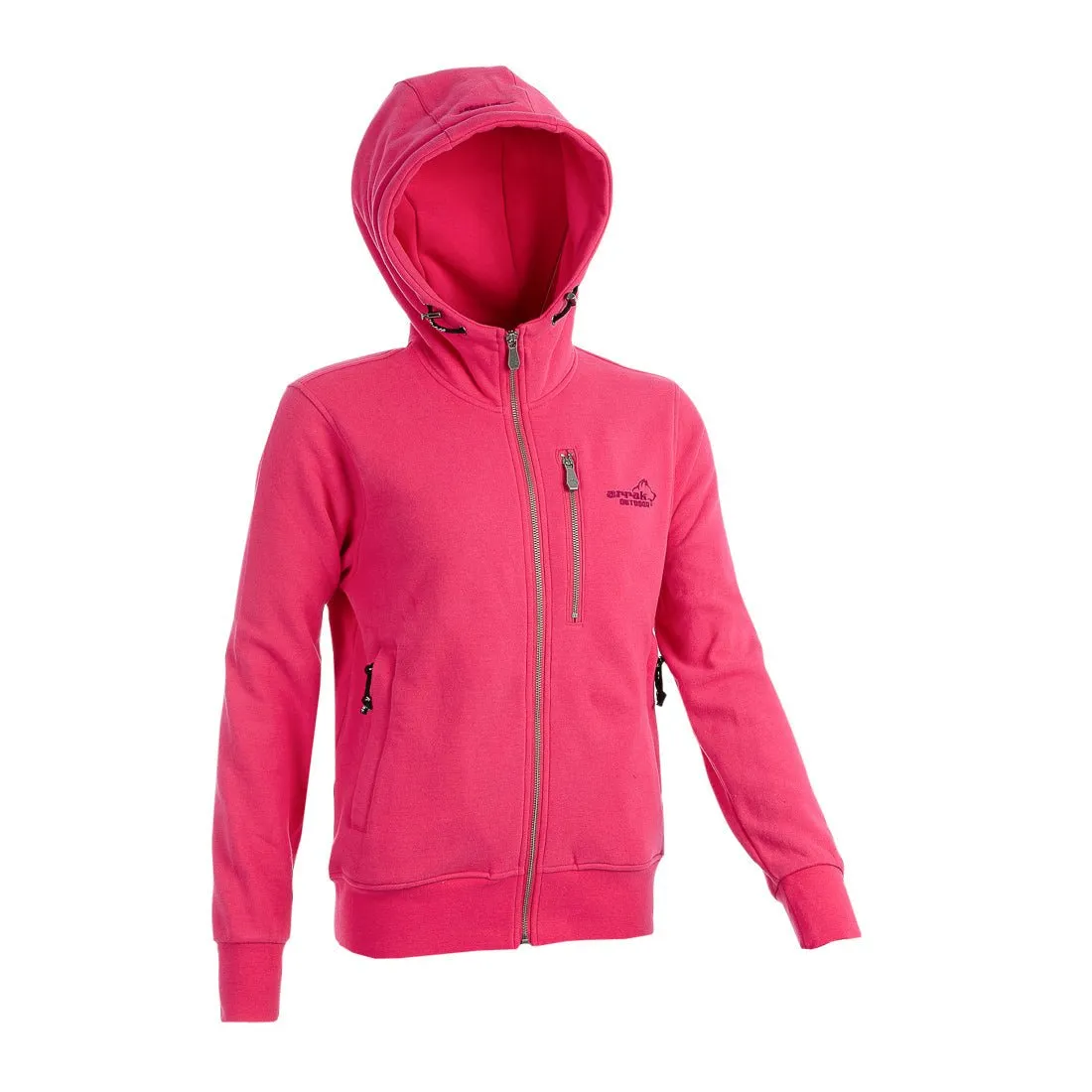 Sporty Hoodie Women (Pink)