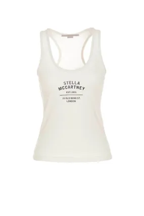 Stella McCartney Womens Natural Jersey Tank Top - 23 Old Bond Street Collection