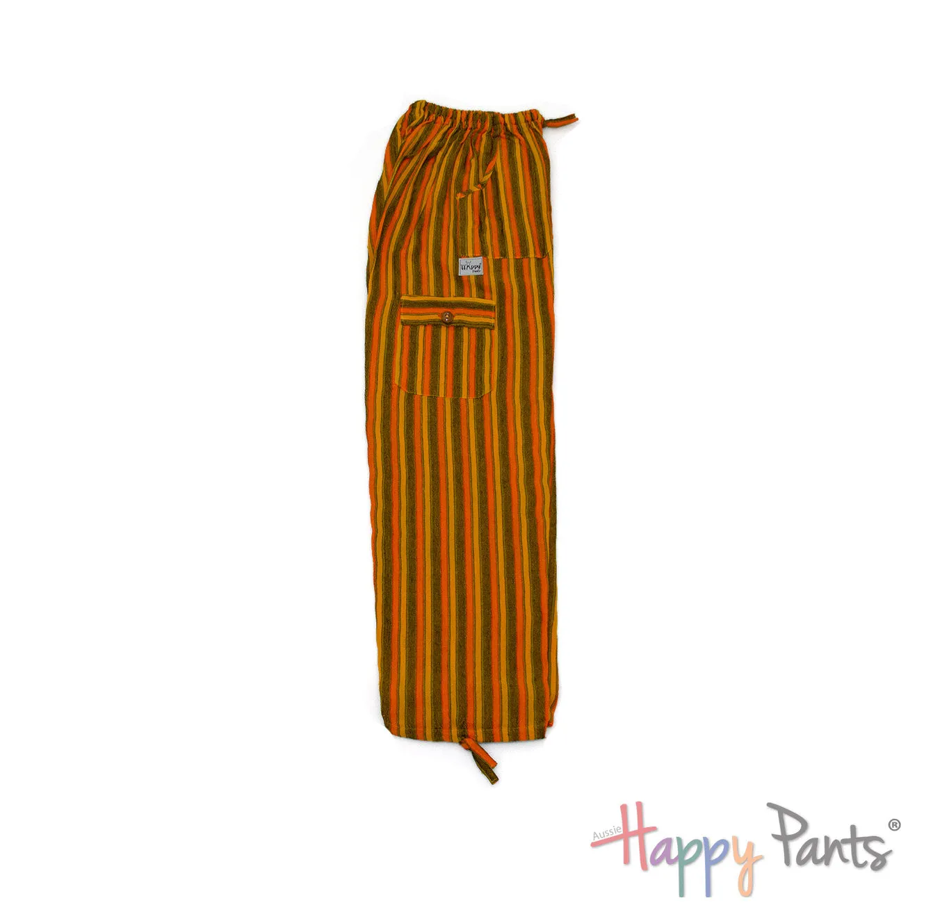 Yellow Stripy Happy-Pants - Youth Collection